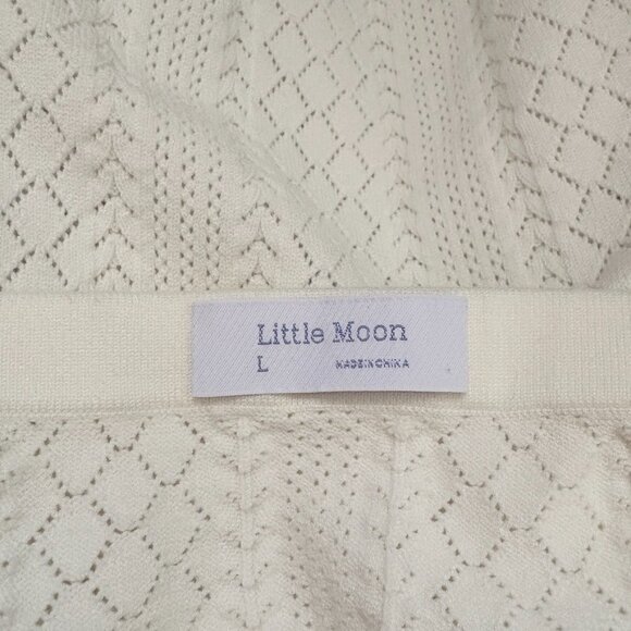 Aritzia Little Moon SET Balmy + Rico Tube Top/High Rise Knit Midi Skirt Birch - Picture 9 of 11